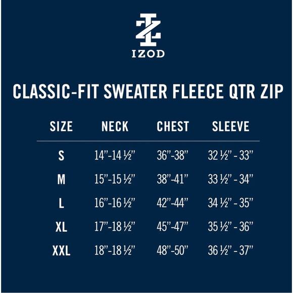 IZOD Men’s XXL Quarter Zip Pullover Sweater Gray Burgundy Colorblock Long Sleeve - Picture 14 of 14